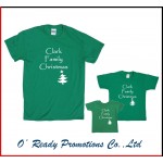 Personalized Family Christmas Matching Holiday T-shirts