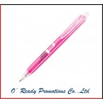 Bright Translucent Barrel and Clear Trim Candy Ballpen