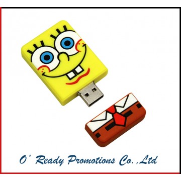 Cartoon Sponge Bob Bulk 1gb USB Flash Drives China Supplier