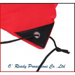 Red Custom Drawstring Bag