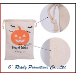 Hallowmas Cotton Bag with Strings