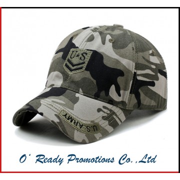 Camo Customized Baseball Cap Military Cap