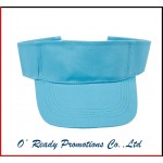 Blue Customized Visor Hats/ Caps