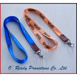 Transfer Printing Leather Buckle Lanyard